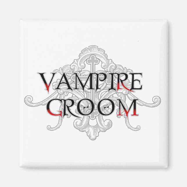 Vampire Groom Magnet (Front)