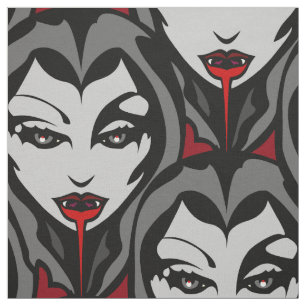 Vampire Halloween Fabric Halloween Fabrics Custom