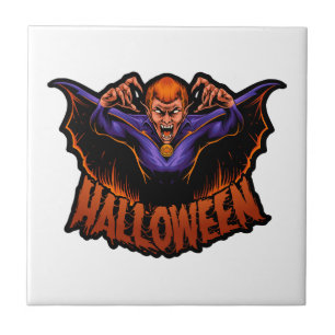 vampire halloween t shirt halloween tile