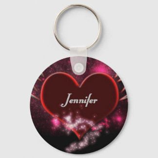 Vampire Heart Jennifer Key Ring
