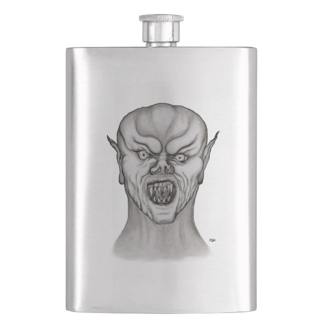 Vampire Hip Flask (Front)