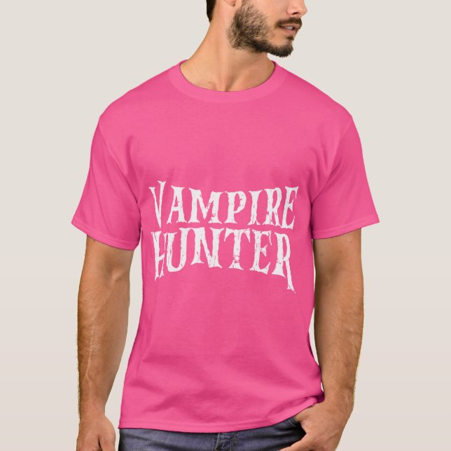 Vampire Hunter Horror T-Shirt (Front)