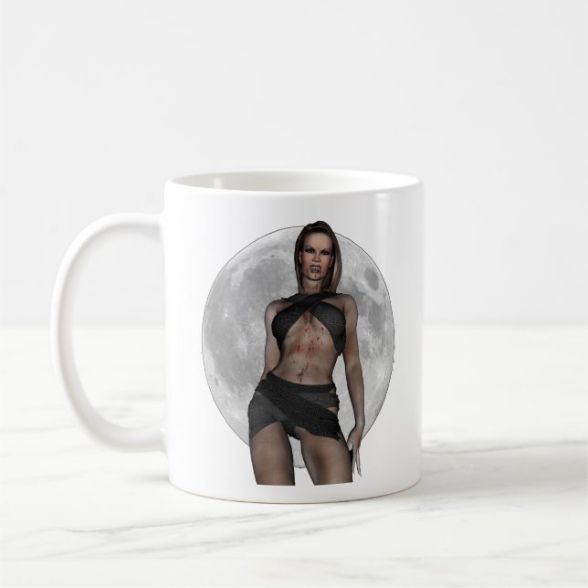 Vampire Huntress Coffee Mug (Left)