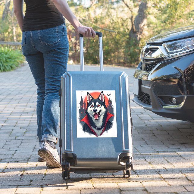 Vampire Husky Bite (Suitcase Insitu)
