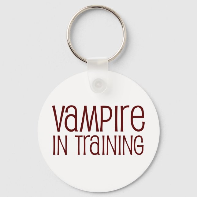 Vampire In Training Key Ring (Front)