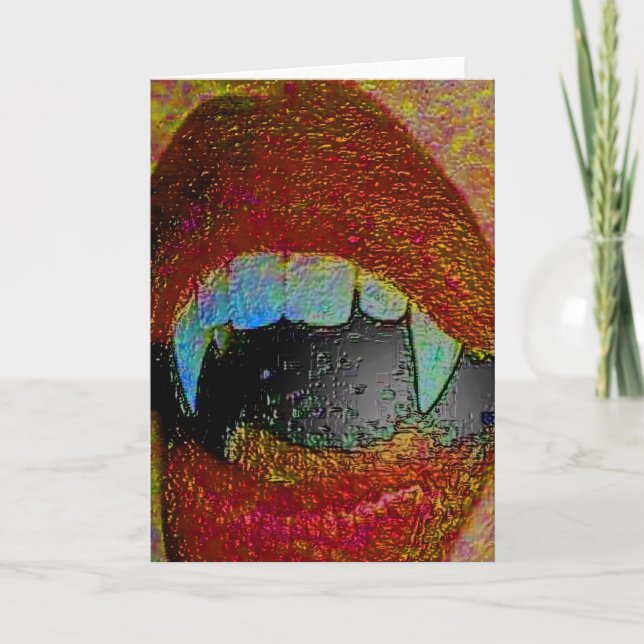 VAMPIRE KISS CARD (Front)