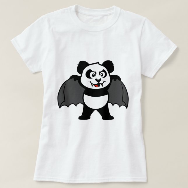 Vampire Panda T-Shirt (Design Front)