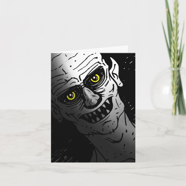 Vampire Party Halloween Invitation (Front)