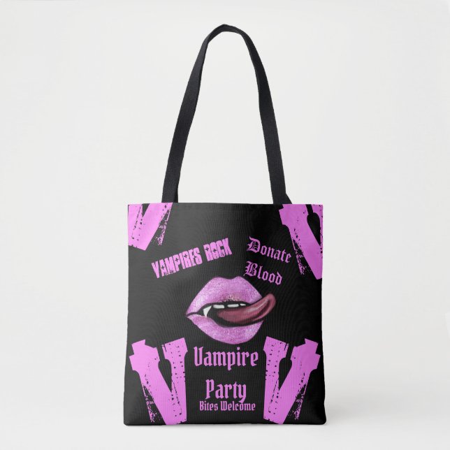 VAMPIRE PARTY TOTE BAG (Front)