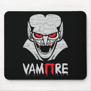 Vampire Pi Halloween Costume Funny Math Science Te Mouse Mat