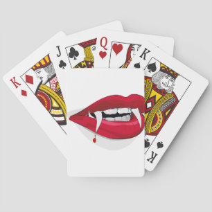 vampire playing cards