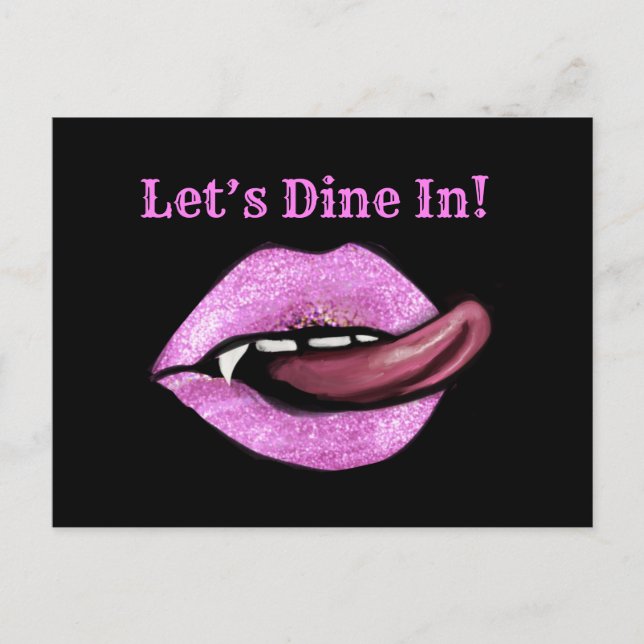 VAMPIRE POSTCARD (Front)