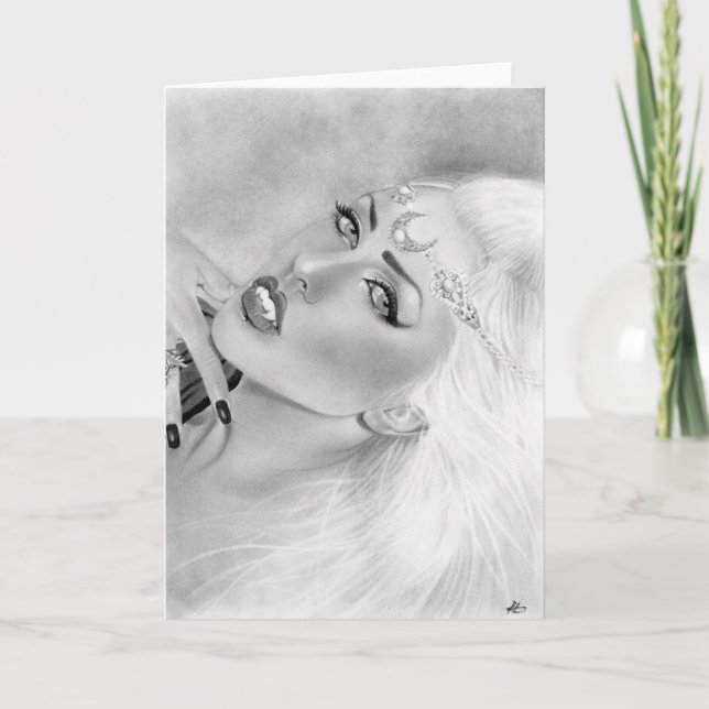 Vampire Queen Card (Front)