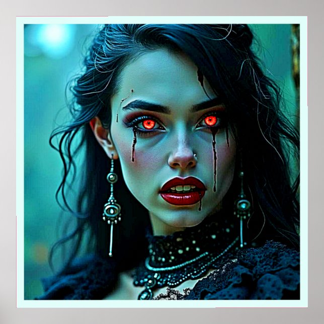 Vampire Queen: Dark Allure Art Poster (Front)