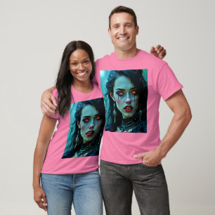 Vampire Queen: Dark Allure Art T-Shirt