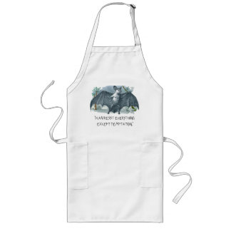Vampire Quote for Halloween Long Apron
