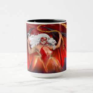 Vampire Rebel Girl:  Volcano Escape Mug