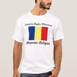 Vampire Rights Movement - Romanian Delegate T-Shirt