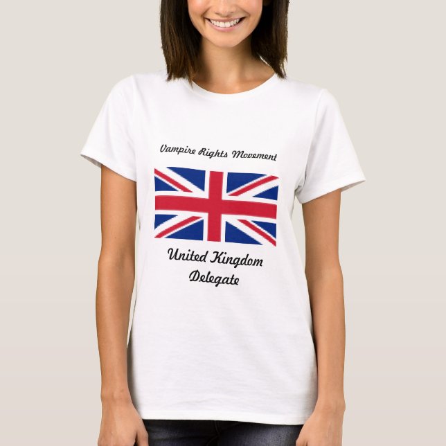 Vampire Rights - UK T-Shirt (Front)