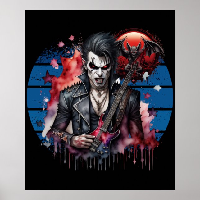 Vampire Rocker Poster (Front)
