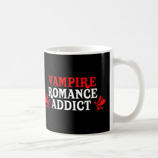 Vampire Romance Addict Coffee Mug (Right)