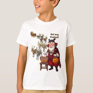Vampire Santa Trick or Treat | Halloween T-Shirt
