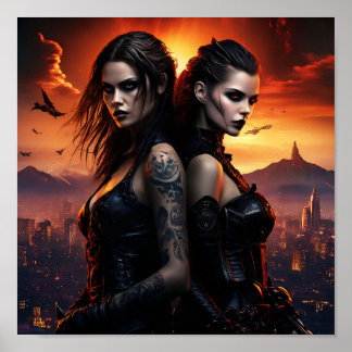 Vampire Sisters Poster