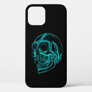 Vampire skull black and green Design iPhone 12 Pro Case