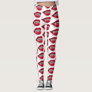 Vampire Smile Thunder_Cove Leggings
