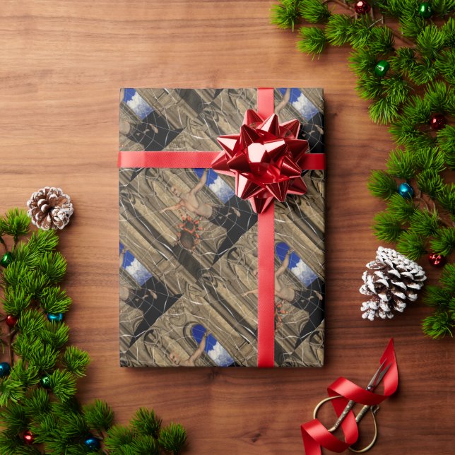 Vampire Spiders Web Wrapping Paper (Holiday Gift)