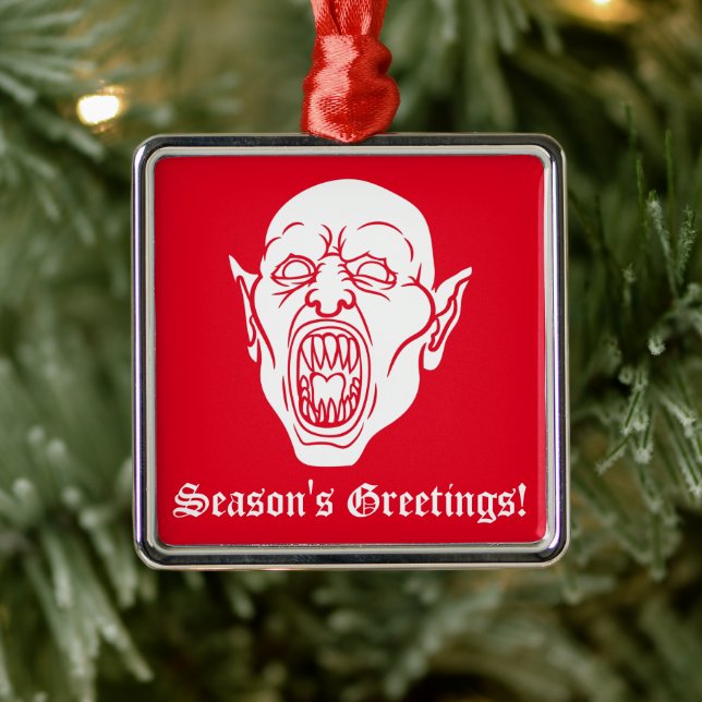 Vampire Spooky Horror Movie Dracula Metal Tree Decoration (Tree)