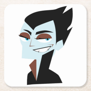 VAMPIRE SQUARE PAPER COASTER