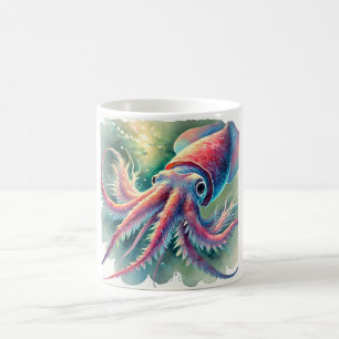 vampire squid 171024AREF124 - Watercolor Coffee Mug