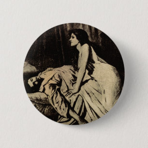 Vampire Stalker 6 Cm Round Badge