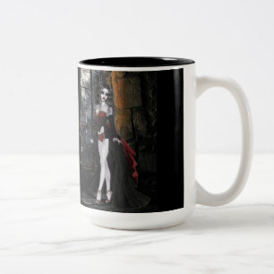 Vampire Standing in the Window Light Coffee Mug
