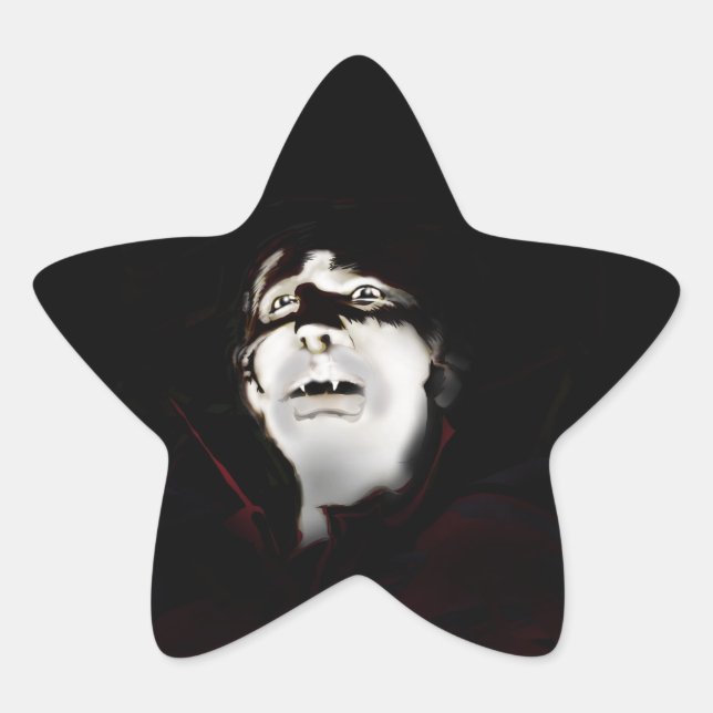 Vampire Star Sticker (Front)