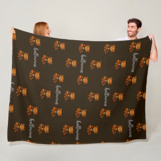 Vampire Teddy Halloween Blanket