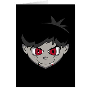 Vampire Teen Terror Card