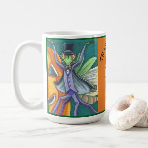 VAMPIRE TRANSYLVANIA MANTIS, HALLOWEEN BUG MUG
