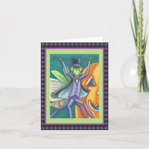 VAMPIRE TRANSYLVANIA PRAYING MANTIS NOTE CARD Blnk