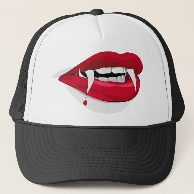 vampire trucker hat (Front)