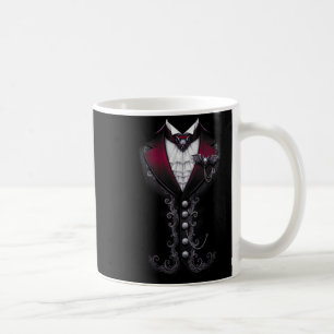 Vampire Tuxedo Funny Halloween Costume Coffee Mug