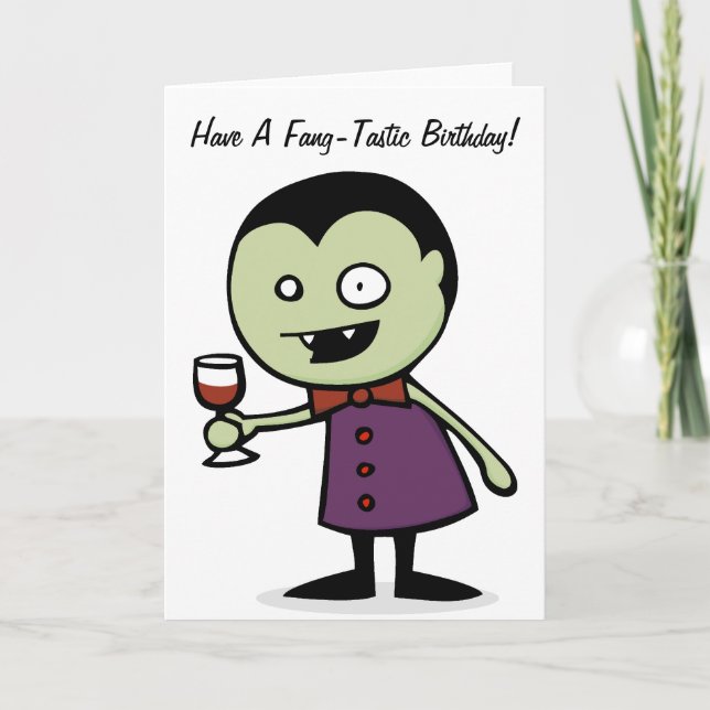 Vampire Vino Card (Front)