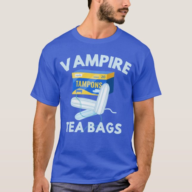 Vampireea Bagsampon Horror Humoreabags Funny Men W T-Shirt (Front)
