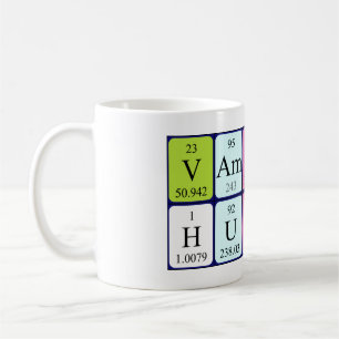 VampireHunter periodic table phrase mug