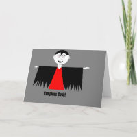 "Vampires Suck!" Hallowe'en Card