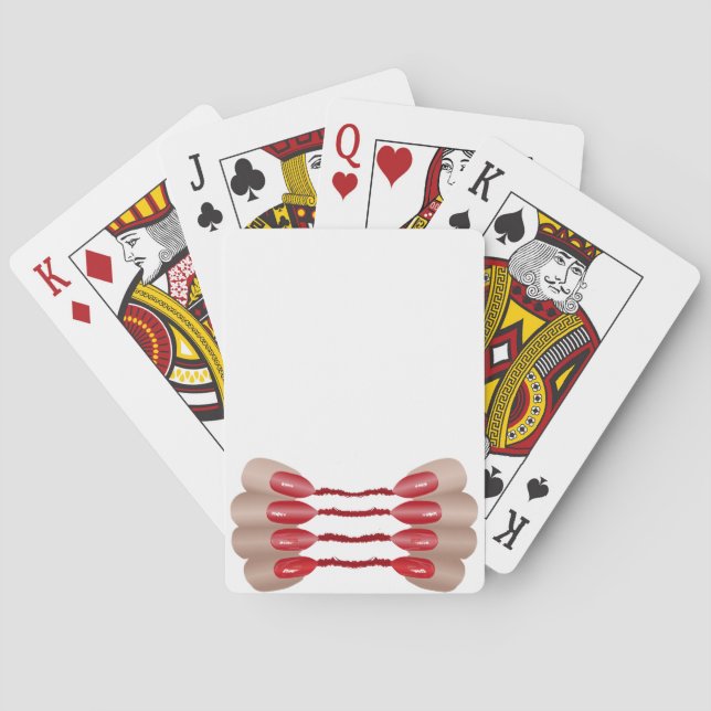 Vampirfinger V.2 Playing Cards (Back)