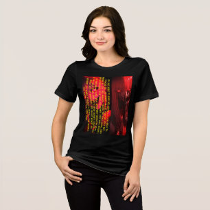 Vampiric Seductress Whisper – Dark Gothic  Tri-Blend Shirt