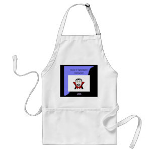 Vamptastic Halloween Apron