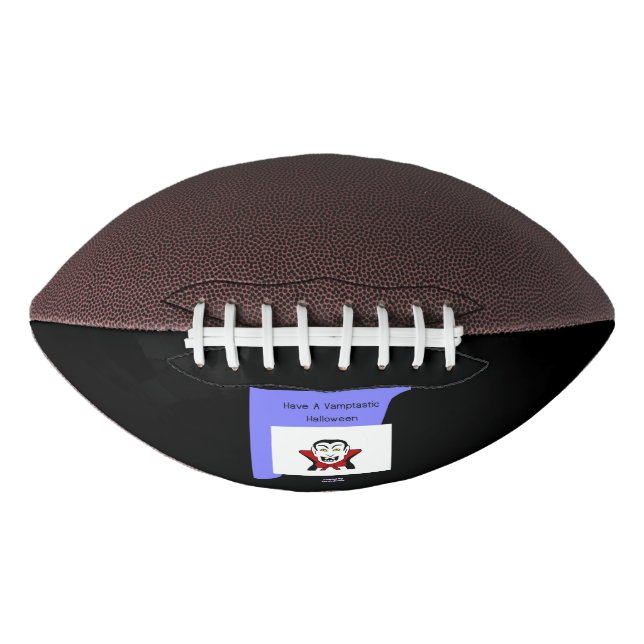 Vamptastic Halloween Football American Football (Front)